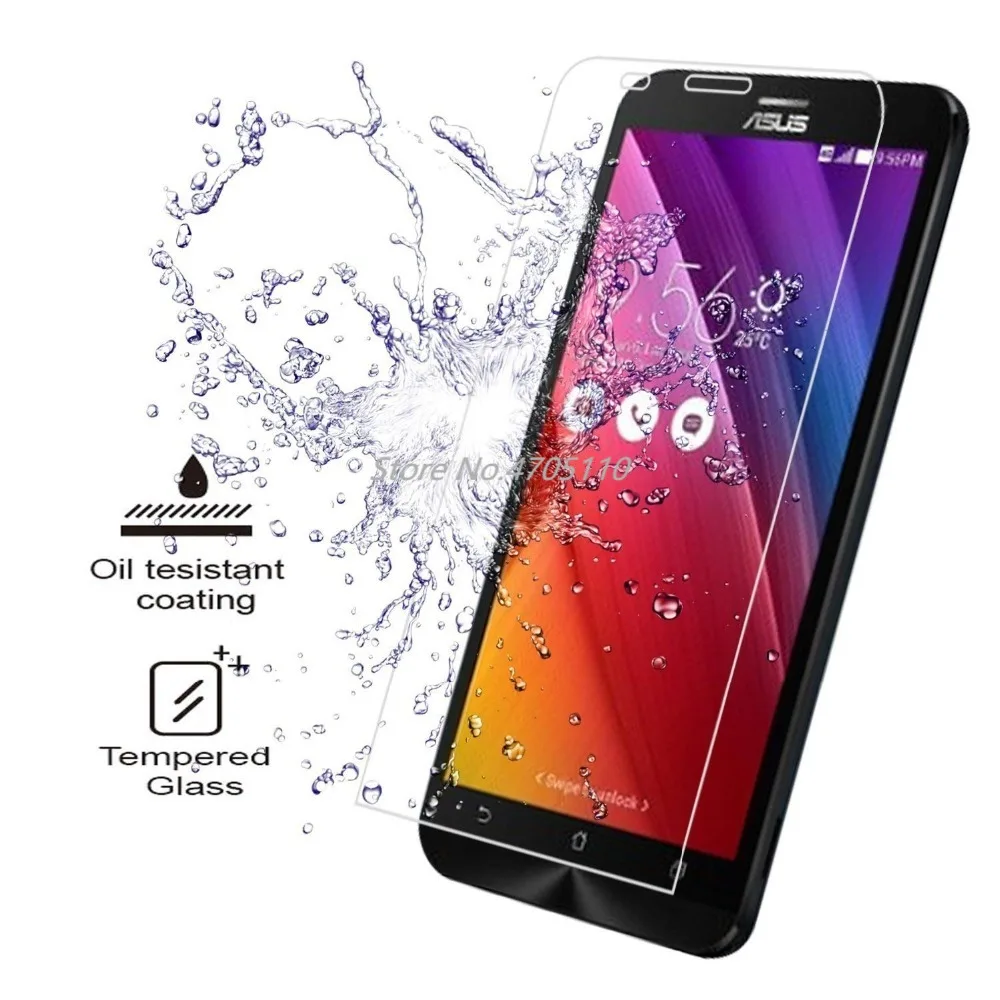Закаленное стекло для Asus Zenfone 2 ZE500CL ZE551ML 550KL 520KL 500KL 601KL ZB551KL ZD551KL Защита экрана A400 A500