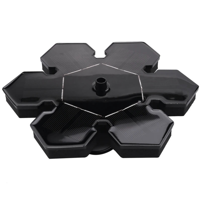 

Solar Fountain Pump Solar Powered Bird Bath Fountain Pump Solar Panel Kit Water Pump Outdoor Watering Submersible Pump