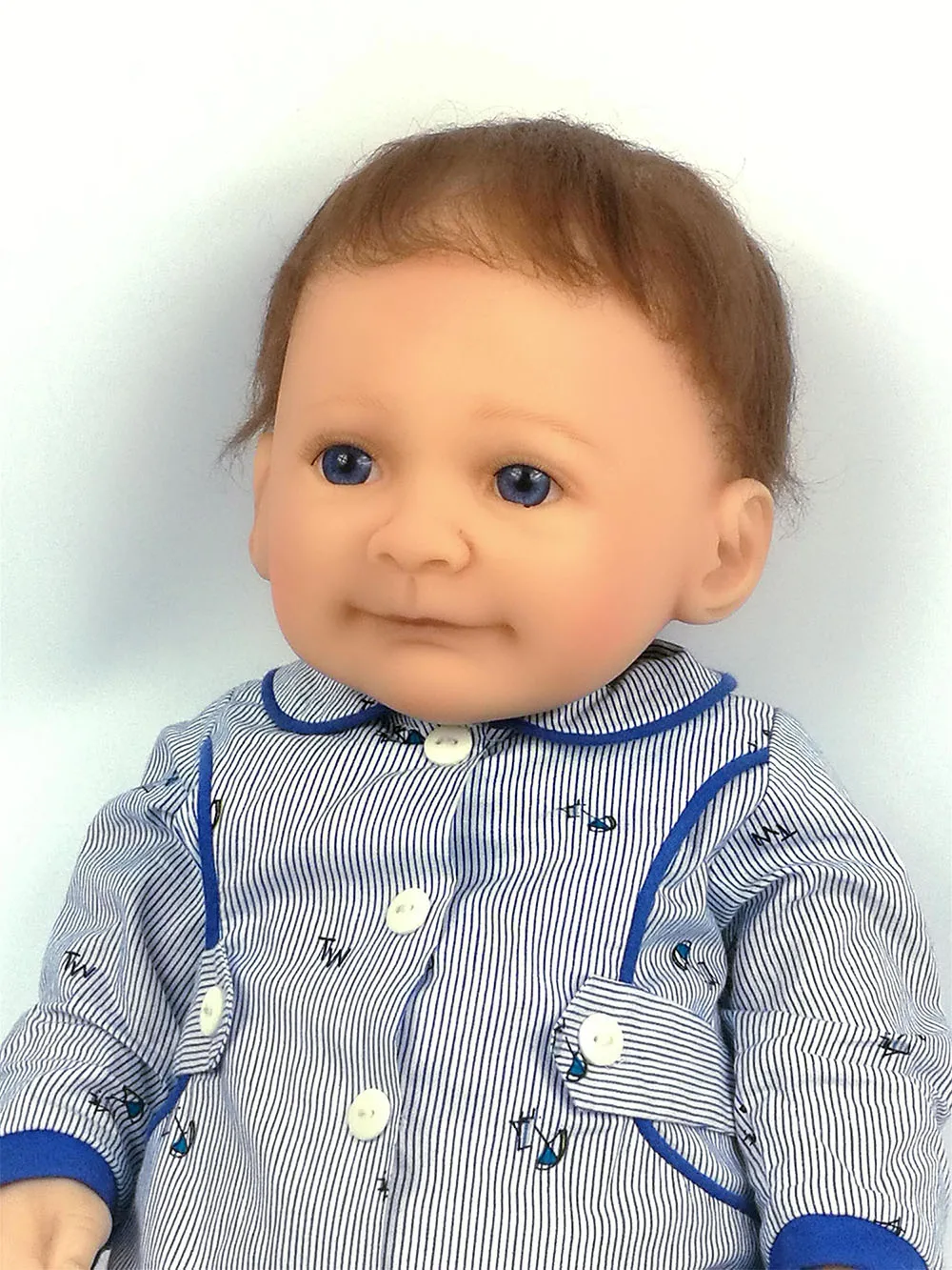 Кукла Адам Avani реалистичные детские куклы мягкие силиконовые виниловые для