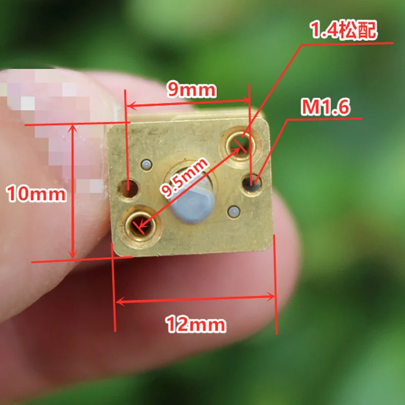 Коробка передач N20 металлическая коробка медная коэффициент подачи: 1: 260 DIY 10 шт. |