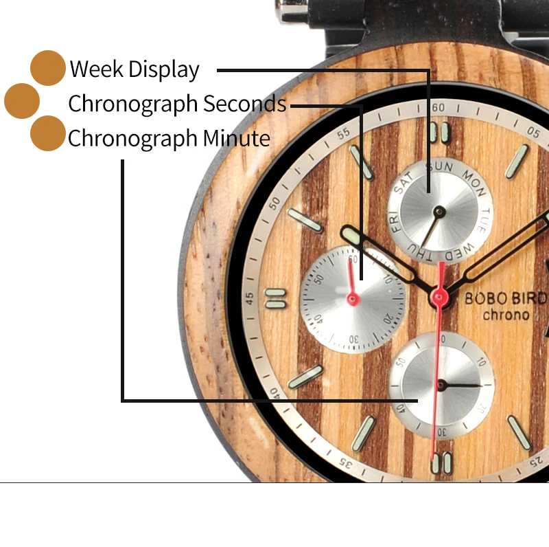 Reloj hombre BOBO BIRD деревянные мужские часы Luminoust часы мужские спортивные наручные кварцевые задняя крышка индивидуальные для Рождественский подарок