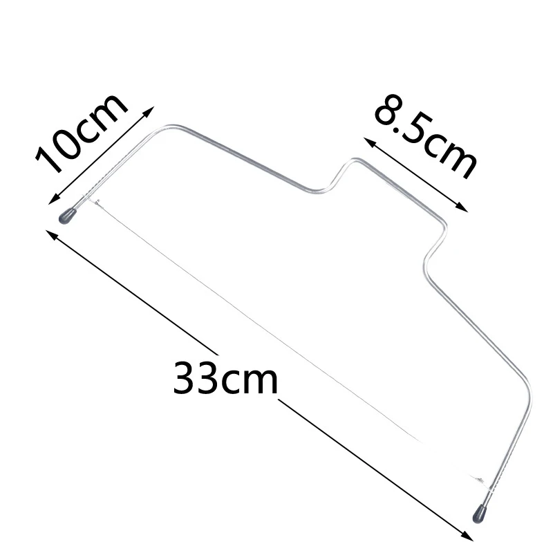 

1pc Double Line Adjustable Stainless Steel Cake Cut Slicer Device Cake Decorating Mold DIY Bakeware Kitchen Cooking Tool