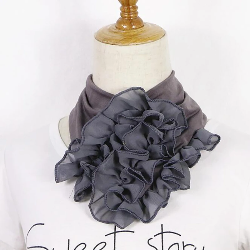 

Fashion Luxury Brand Scarf For Ladies Fashion Neckerchief Ring Scarves Collar Scarf For Women