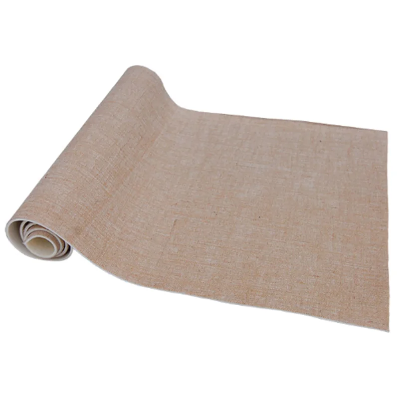 Non-slip Jute Pvc Yoga Mat Nature Thickness 5mm Linen Material Exercise Pad | Спорт и развлечения