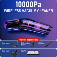 household collector aspirator usb chargable vacuum cleaner for office car pet hair 10000pa suction portable vacuum cleaner