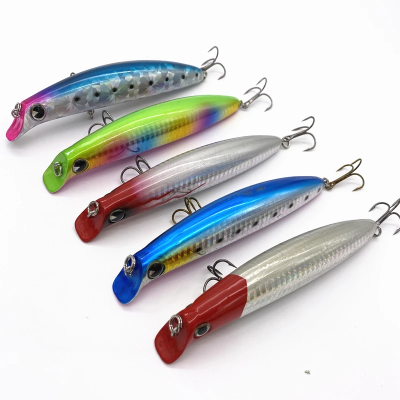 

13CM/26G Wobblers Floating Fishing Popper Lure Isca Artificial Hard Bait Minnow Lure Pesca Fishing Crankbait Tackle