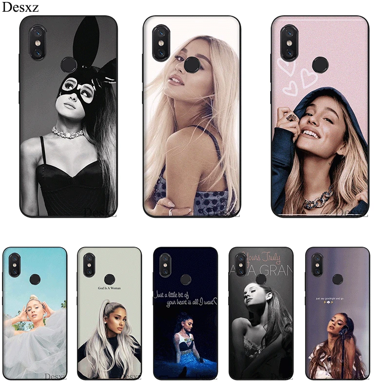 Чехол из ТПУ для Xiaomi Mi 6 8 A3 Pro CC9E 9T MAX 3 9 SE F1 A1 A2 Lite 5X 6X сексуальный кот Ar Ariana Grande
