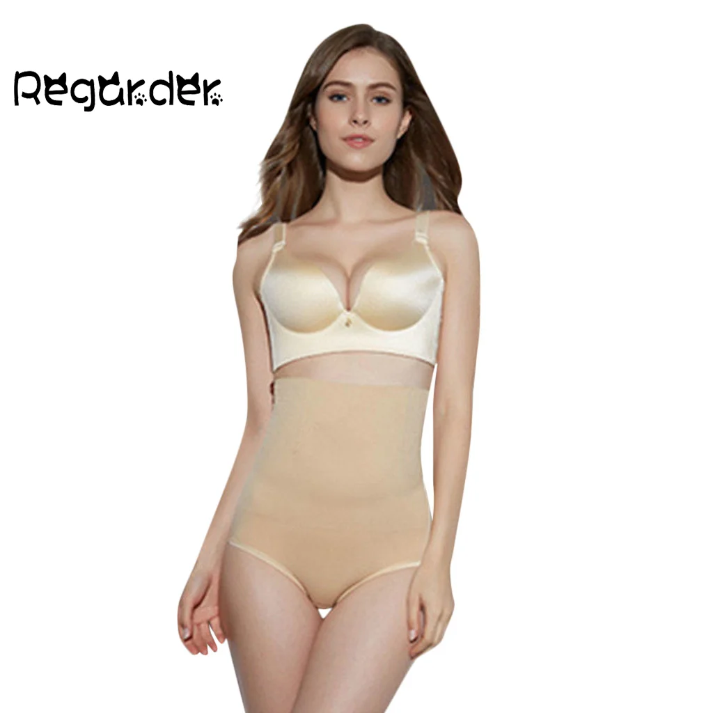 Бесшовное женское корректирующее белье с высокой талией живот для похудения