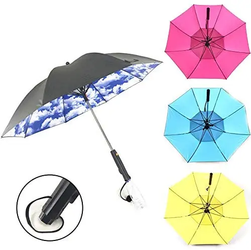 

Зонт-распылитель с длинной ручкой, портативный, водостойкий, ультралегкий, для солнечного и дождливого дня, двойного назначения, для летнег...