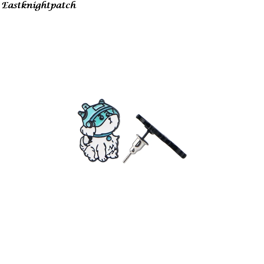 

20pair E2303 Hot Sale Classic Cartoon Anime Cute Dog Animal Stud Earrings Girl Children kids Gift Jewelry