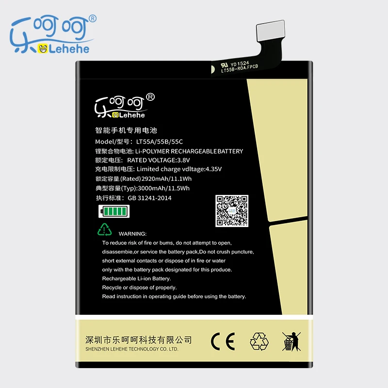 

LEHEHE Battery For Letv LT55A Le 1 pro X800 Le one pro X800 3000mAh Backup Battery High Quality Free Tools Shipping Gifts