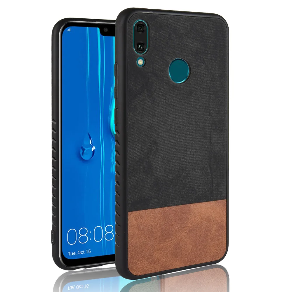 Роскошный тканевый ковбойский комбинированный чехол из искусственной кожи для