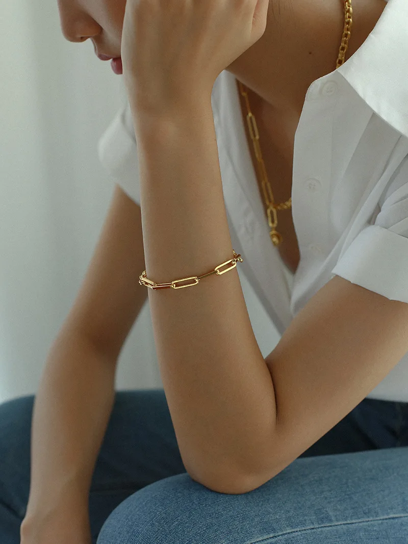 

Timeless Wonder Brass Detachable Ball Chains Necklace Women Jewelry Punk Designer Ins Trendy Hiphop Top Set Party Ins Fancy 5481