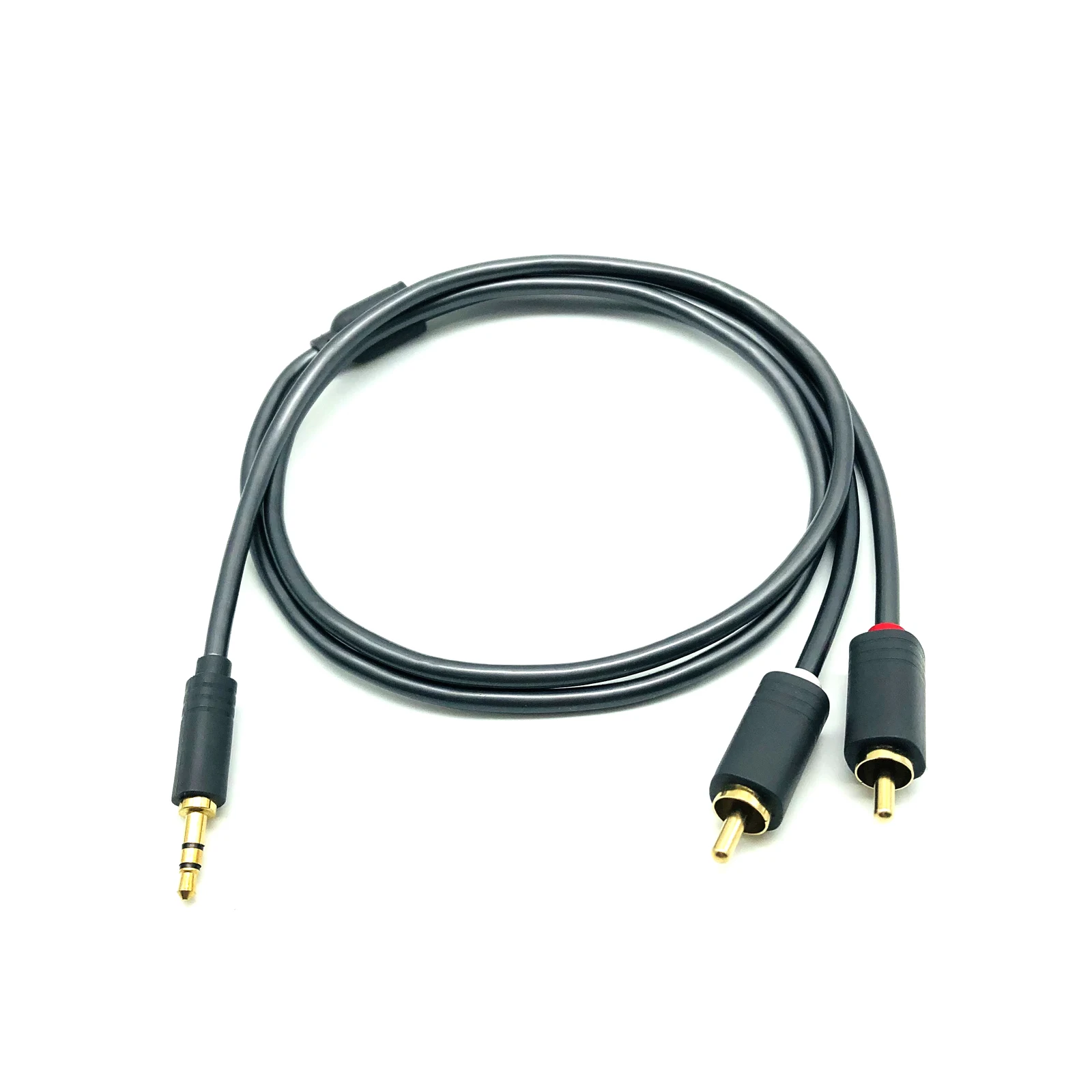 Аудиокабель 3 5-2 RCA кабель 5 мм 2RCA см вспомогательный для усилителя телевизора