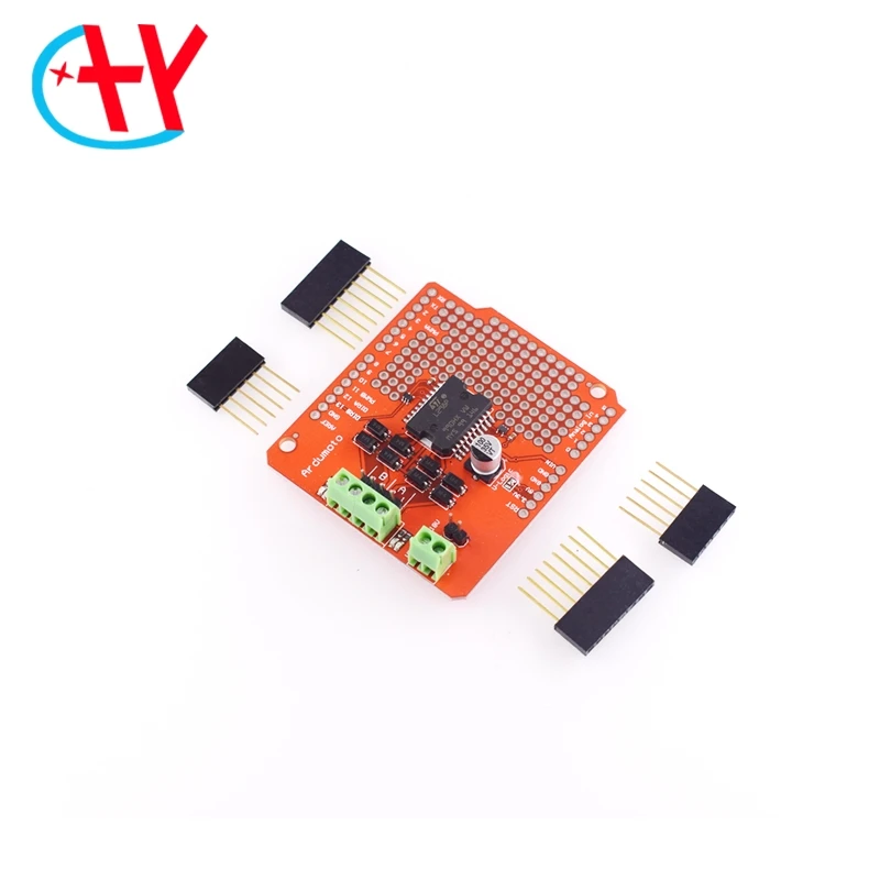 Защитный драйвер двигателя Ardumoto L298P AVR/LPC/STM32 UNO/MEGA |