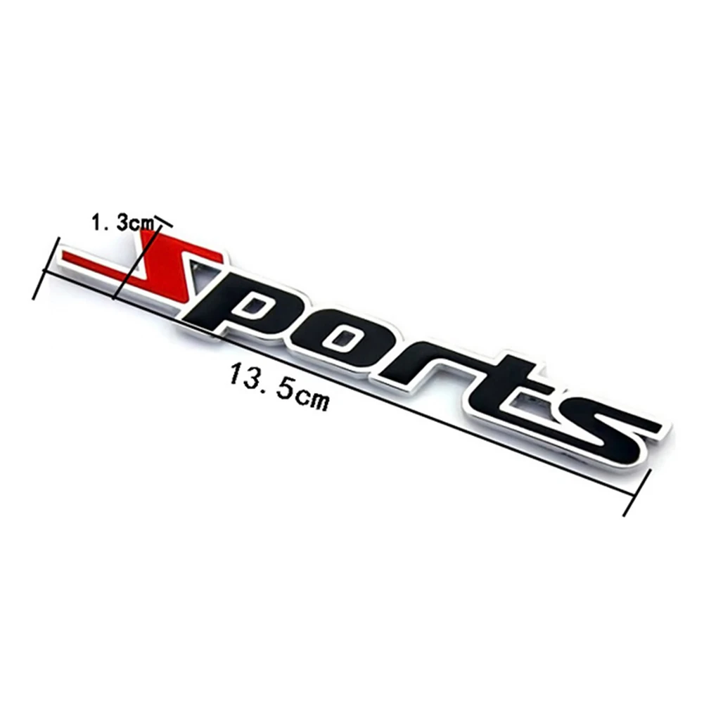 

Fashion 3D Metal Sport Logo Car Truck Decor Pattern Badge Universal Sticker