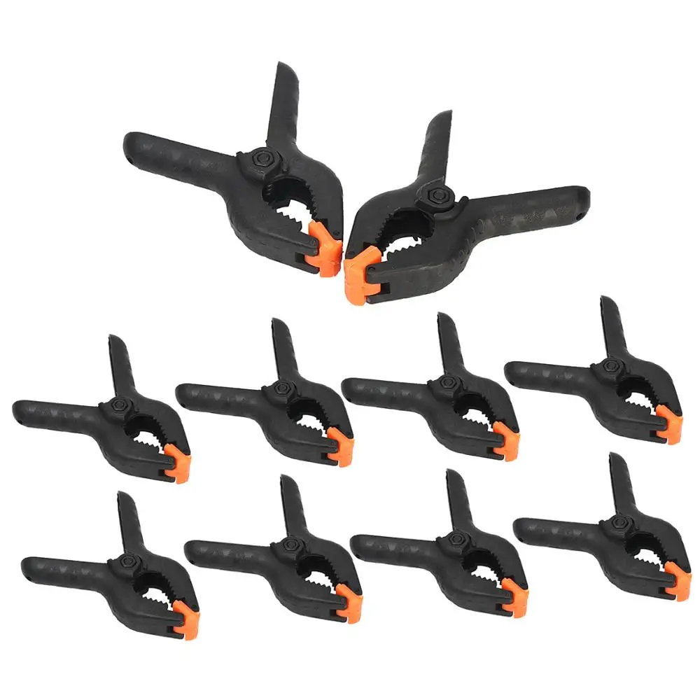 

10PCS 4 inch Spring Clamps DIY Tools Plastic Nylon For Woodworking Hobbies
