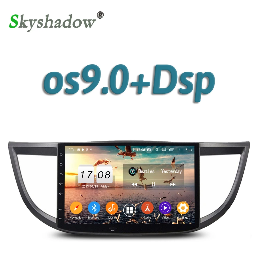DSP IPS 10 1 &quotAndroid 11 4 Гб + 32 ГБ 8 ядер автомобильный DVD-плеер GPS карта RDS радио wifi Bluetooth 5 0