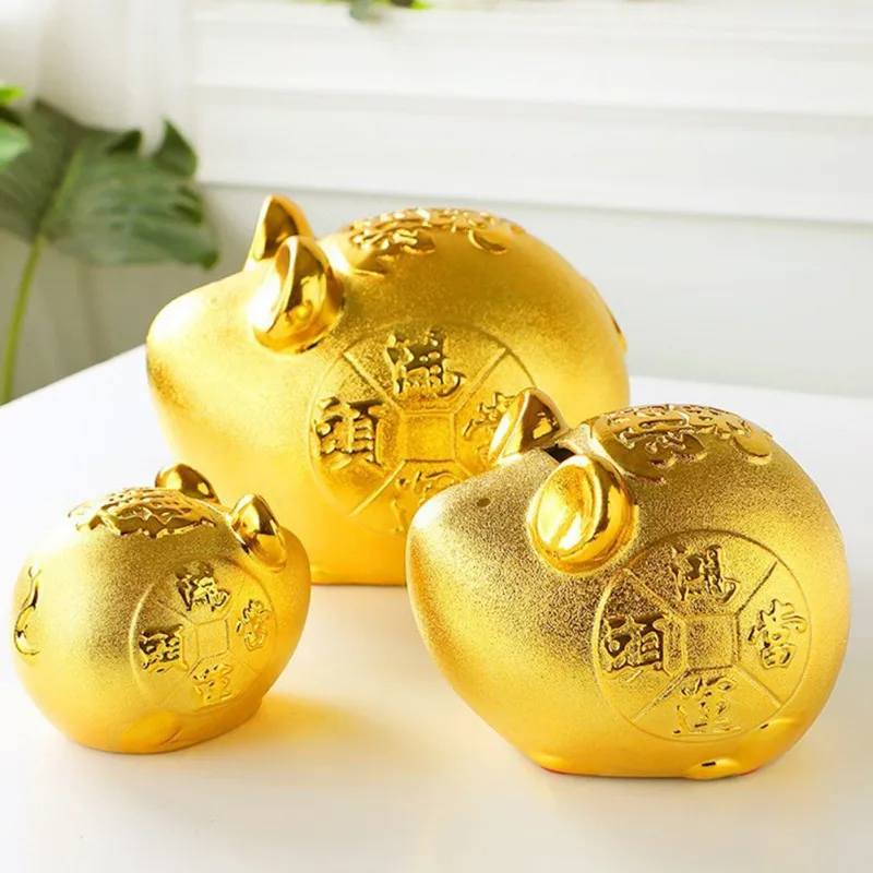 CN копилки Золотая крыса Копилка мышь банк мультфильм украшение дома фестиваль