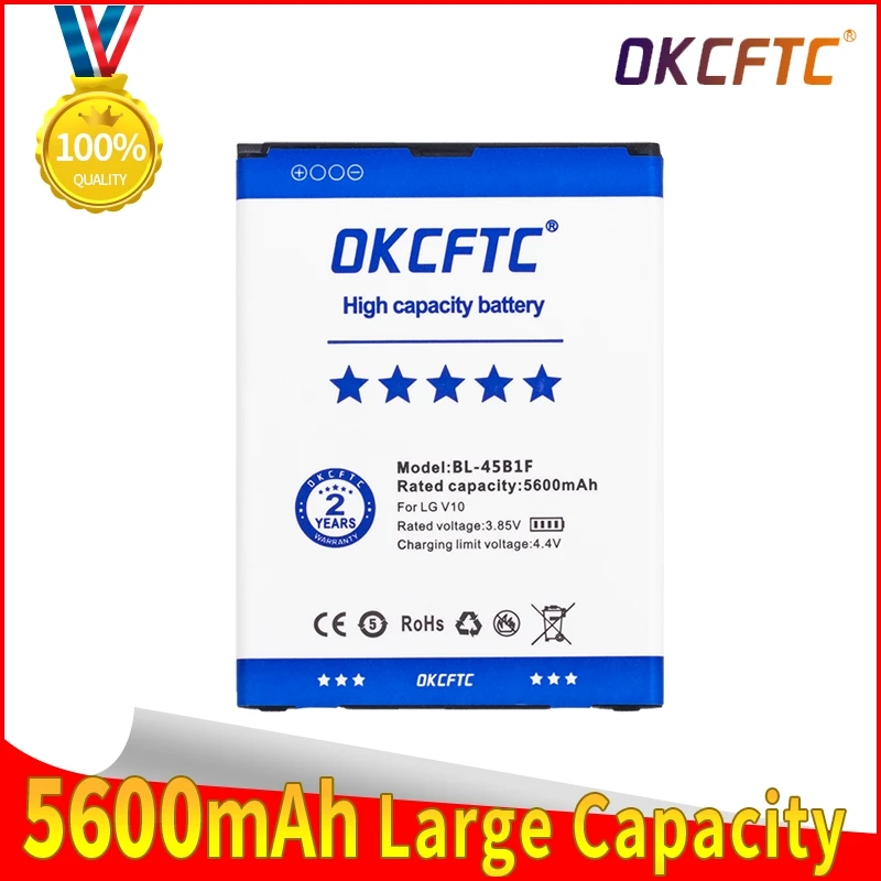 Phone Battery BL-44E1F BL-45A1H BL-45B1F For LG V20 VS995 US996 LS997 K10 LTE F670L K S Q10 K420N V10 H960A H900 VS990 Batteries |