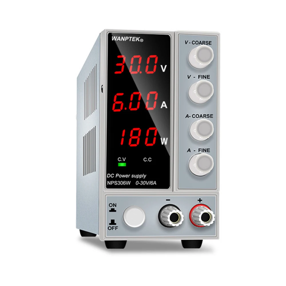 NPS306W With Power Display Mini Adjustable Digital DC Switching Power Supply 0-30V 0-6A Laboratory Test Power Supply enlarge