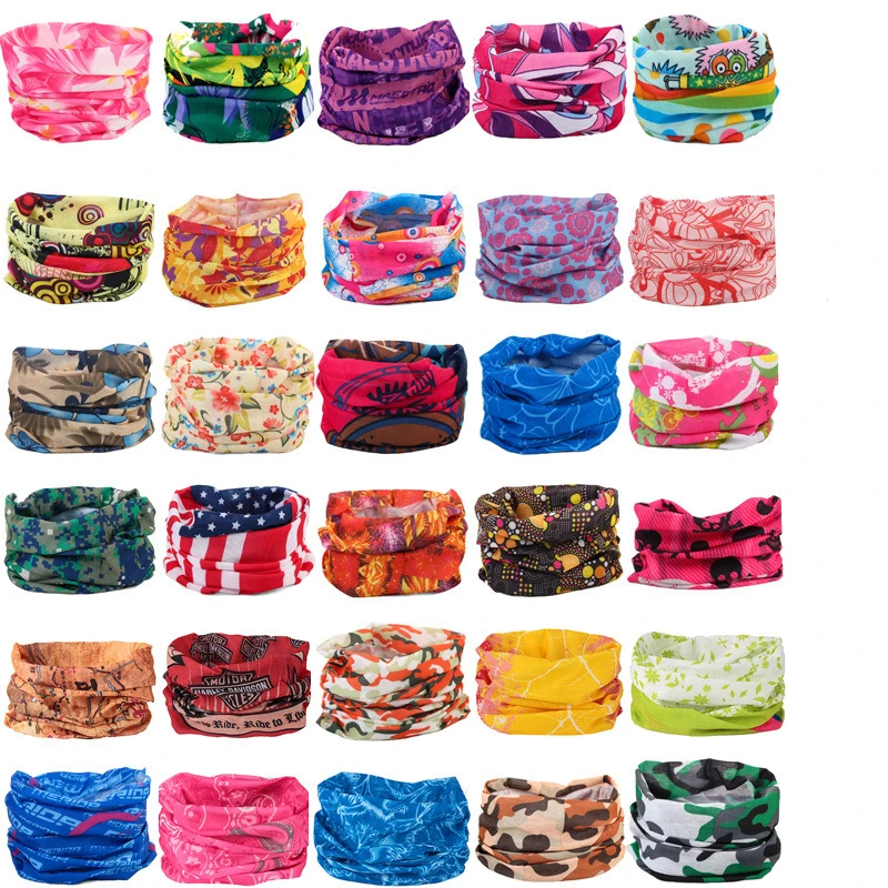 Волшебная черная бандана модный головной убор повязка на голову шарф шею