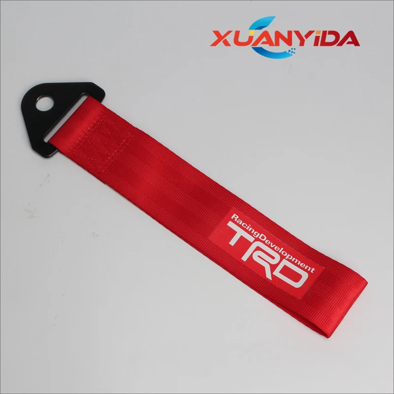 TRD буксировочный трос высокого качества нейлоновый TRD прицеп JDM буксировочные тросы гоночный автомобиль универсальное буксировочное кольцо ремень буксировочный ремень бампер прицеп