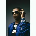 A Boogie Wit Da худи портрет хип-хоп музыка ПЕВЕЦ Шелковый постер наклейка на стену украшение подарок