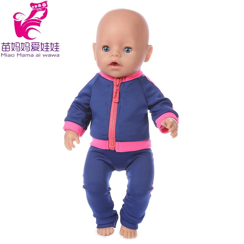 

45cm Baby new Doll Riding clothes for babynew born doll clothes 18 " American OG girl Doll jacket