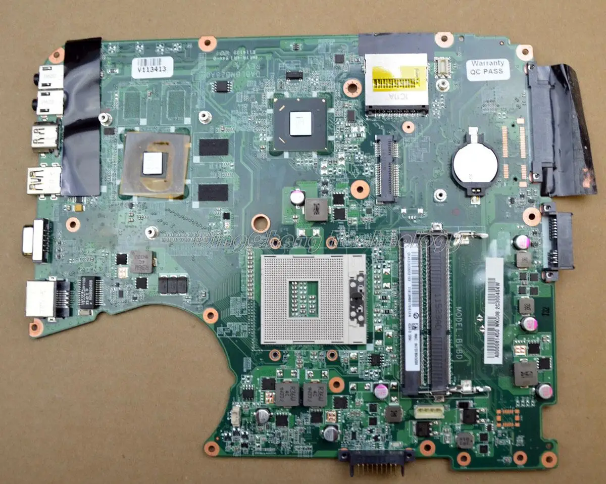 

Laptop Motherboard For Toshiba L750 L755 A000081450 DABLBMB28A0 HM65 DDR3 REV:A Mainboard 100% tested