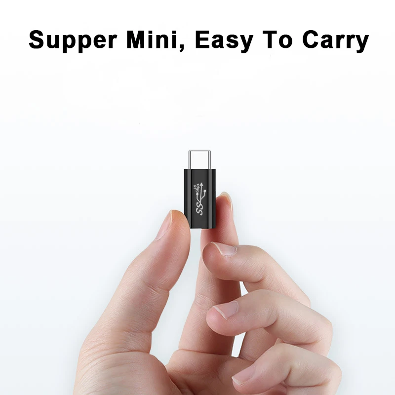 

3A USB3.1 Type-C Male To Female Adapter USB-C Gen 2 10Gbps Convertor For Macbook Nintendo SAMSUNG Note 20 S20 Ultra XIAOMI SONY