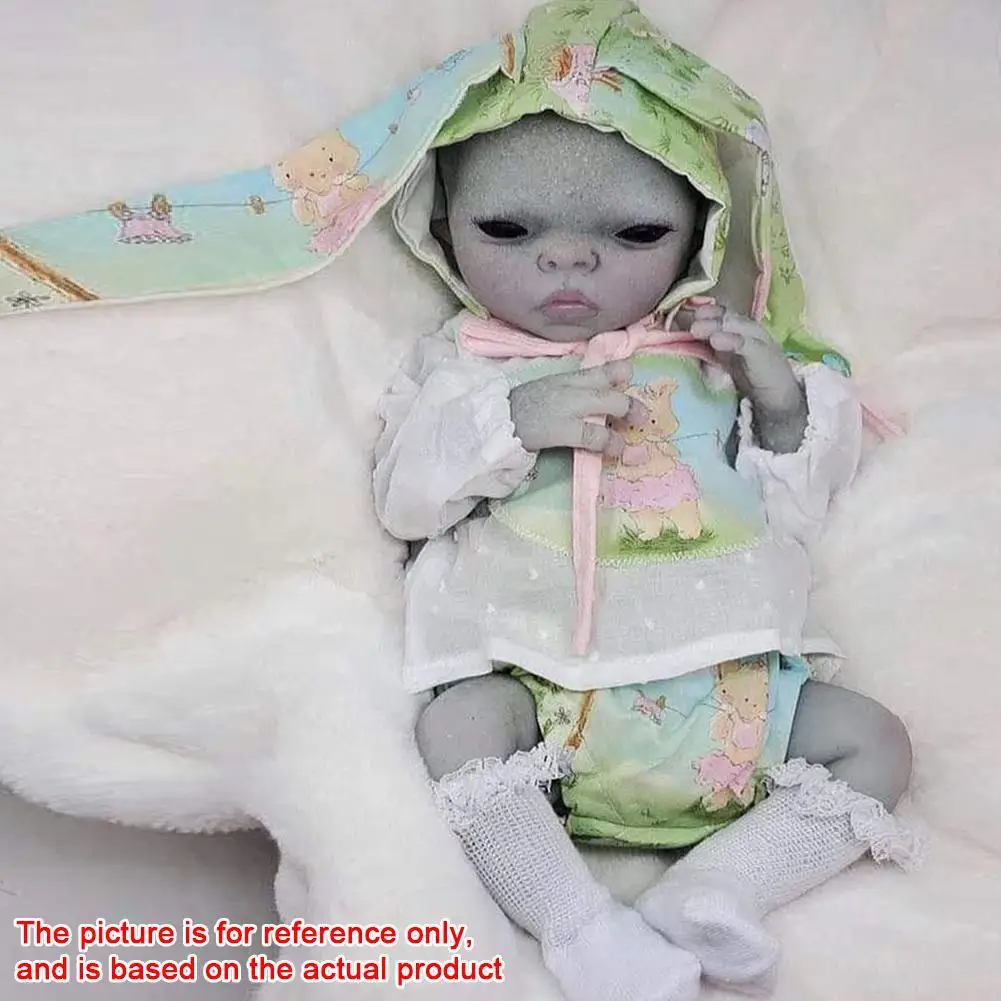 15inch Reborn Doll Kit Imani Alien Baby Premie Sise Lifelike Soft unassembled doll | Dolls