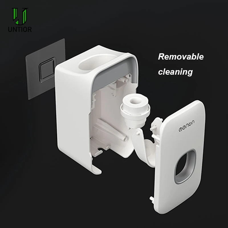 Пластиковый настенный держатель зубной щетки unitter Автоматический Диспенсер