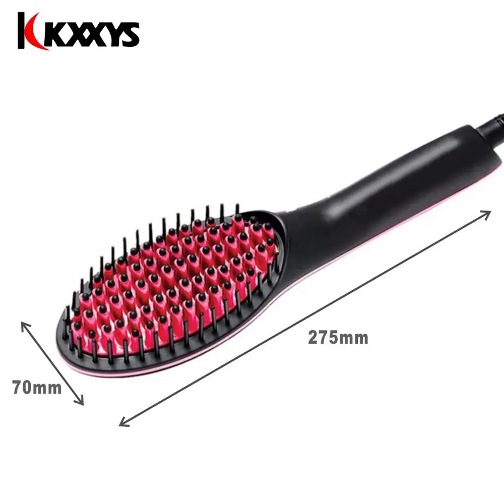 Профессиональный Керамический выпрямитель для волос электрическая расческа