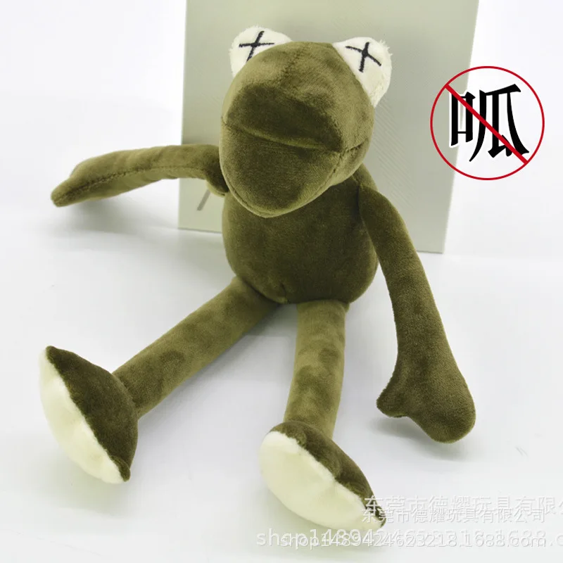 Игрушки плюшевые INS 20 см длинные ножки куклы-лягушки мягкое животное