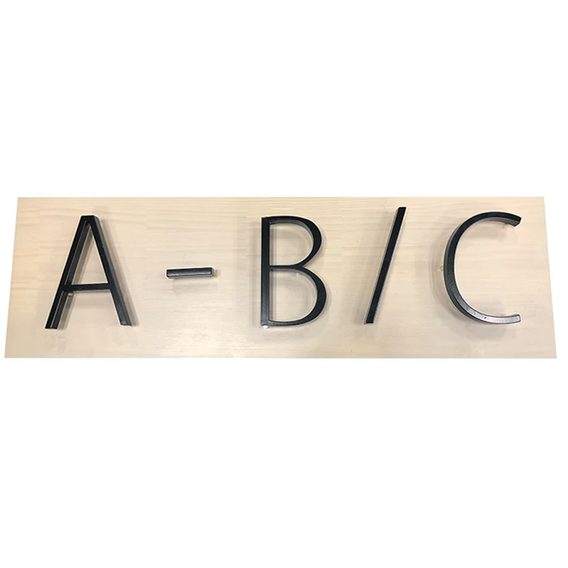 5 в плавающий дом номер #0 9 буква A B C/ табличка с именем дверь Алфавит буквы