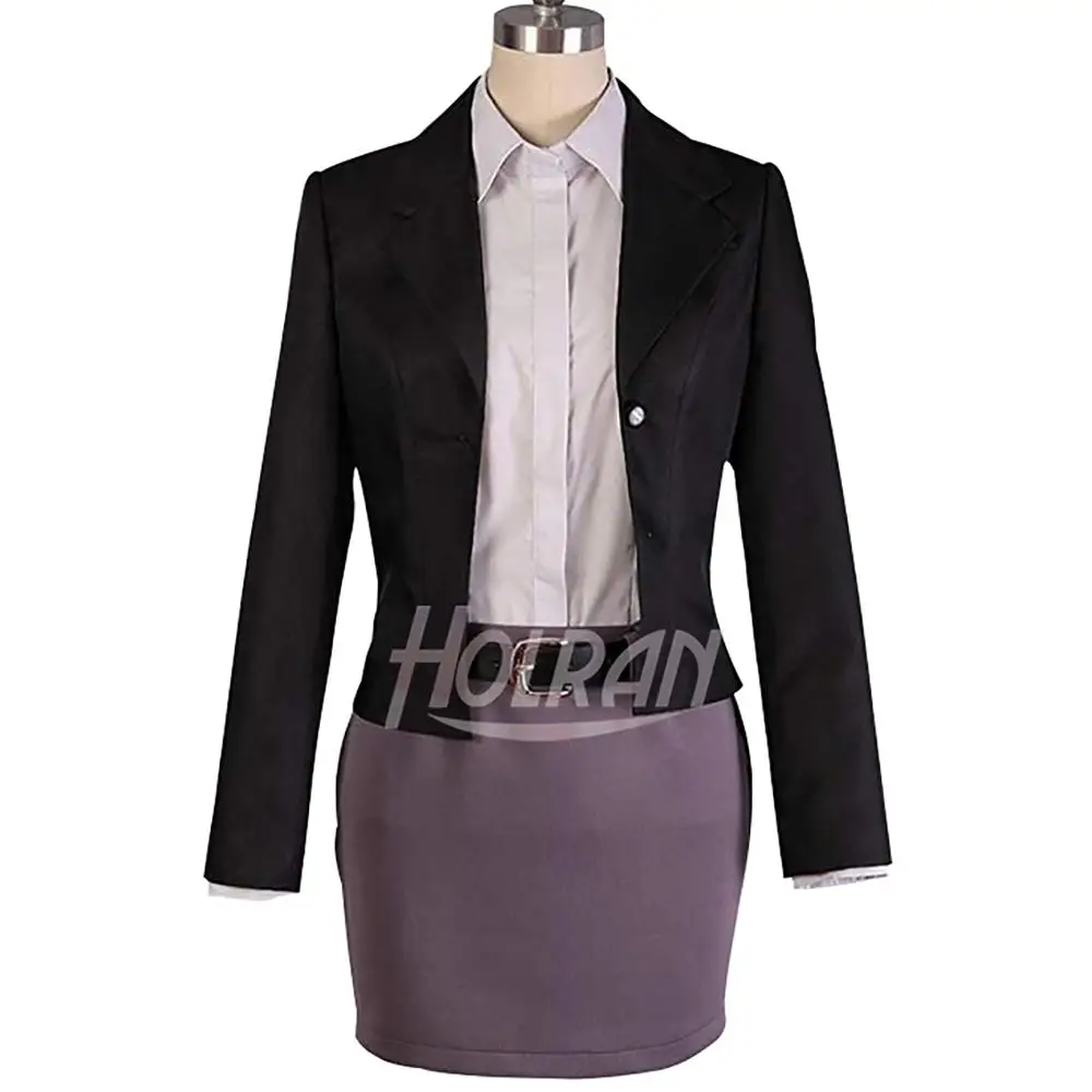 Костюм для косплея Kirigiri Kyouko Danganronpa V3 комплект из кольцевой формы костюм Хэллоуина