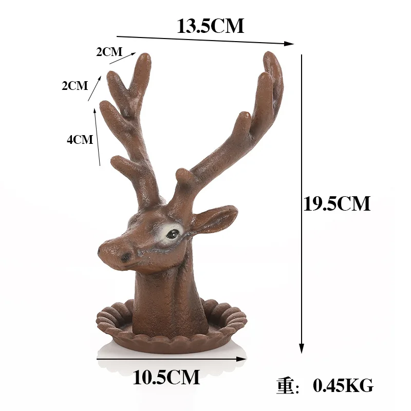 Women vogue Jewelry Necklace Bracelets Earrings Rings Deer Stand Display Organizer Holder Show Rack Showing Shelf 2020Hot Sale