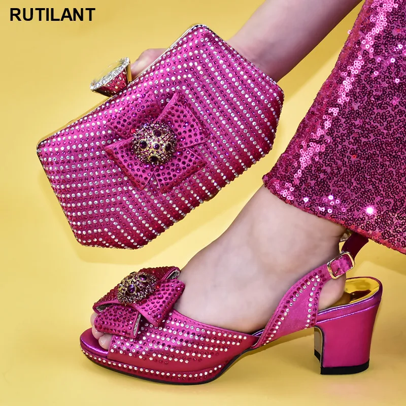 Итальянская обувь и сумка в комплекте для женщин итальянская женская свадебная