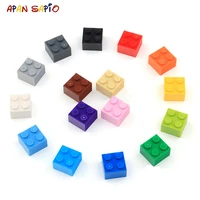 300pcs 2x2 dots diy building blocks thick figures bricks educational creative plastic toys for children compatible with 3003