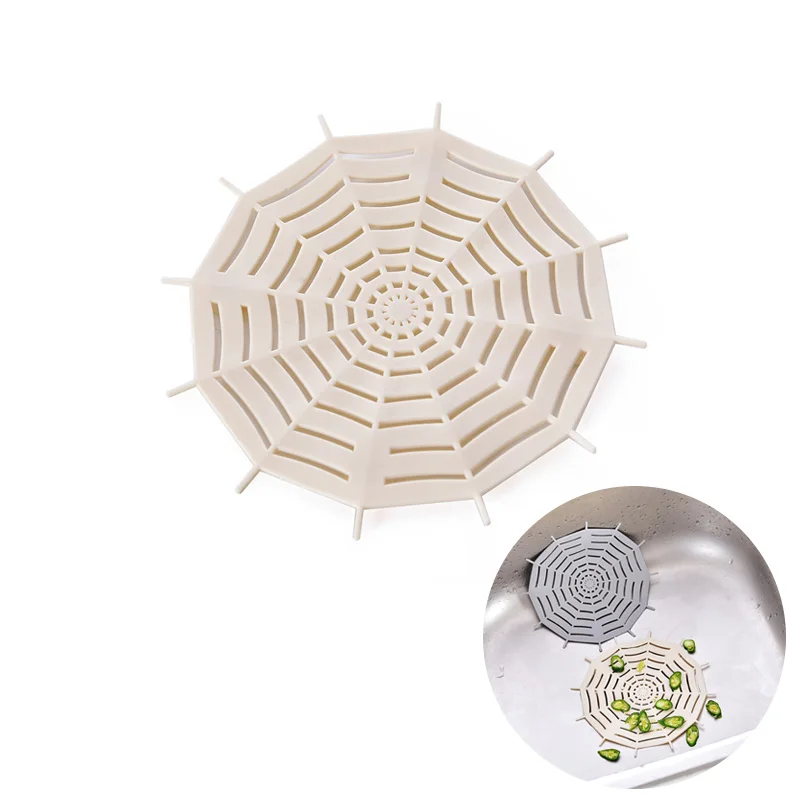

1Pc Kitchen Sink Drain Hair Stopper Catcher Filter Bathroom Accessories Bathtub Strainer Sewer Outfall Filter TPR Material 2021#