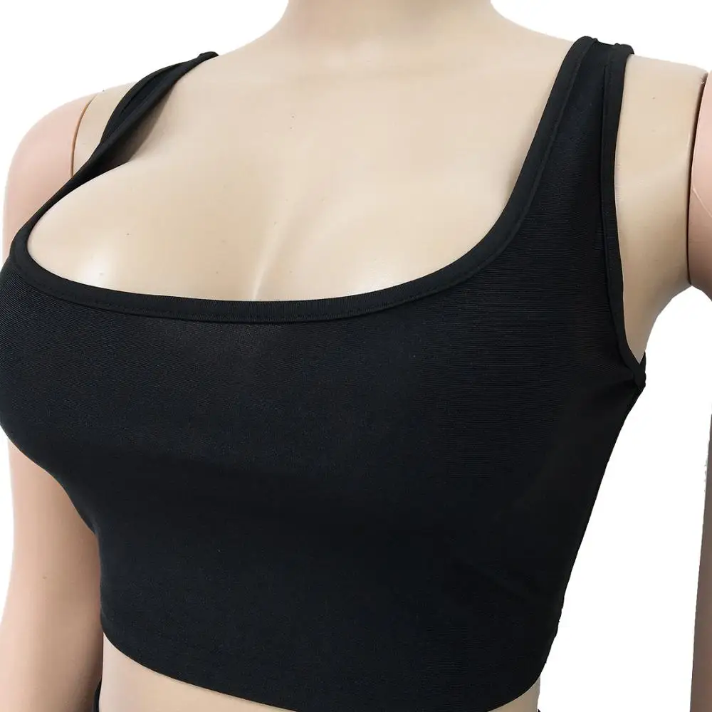 Повседневный Женский комплект из двух предметов укороченные + брюки