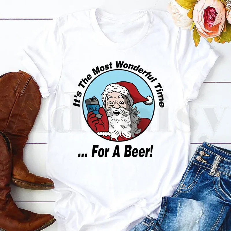 

Short Sleeve Female Tops Tees Harajuku VintageT Shirts Beer Me I'm His Nurse Funny streetwear Casual Women's T-shirt