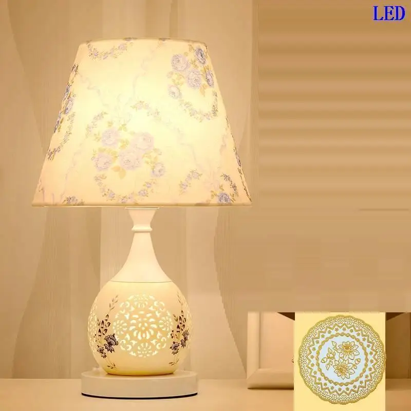 Хрустальная лампа Lampada Da Tavolo Lampe Chevet Chambre Fille Deco дом Para El Dormitorio Lampara De Mesa Настольный