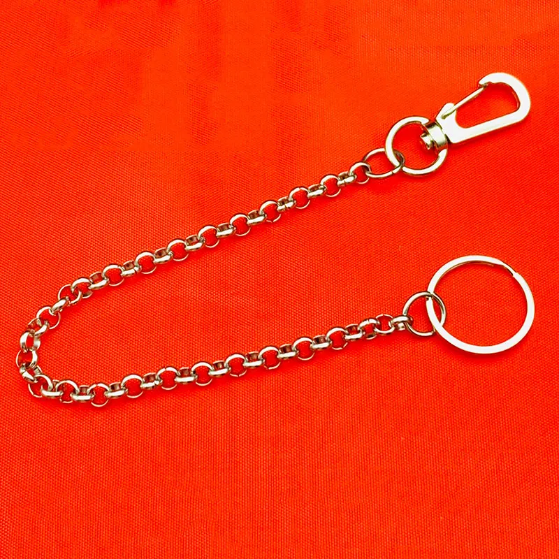 Модное ожерелье Rolo из нержавеющей стали длинный металлический кошелек цепной