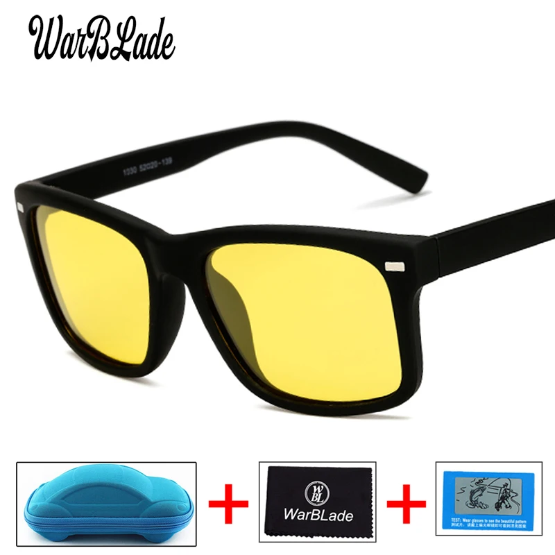 Новинка 2019 желтые поляризованные солнцезащитные очки ночного видения для
