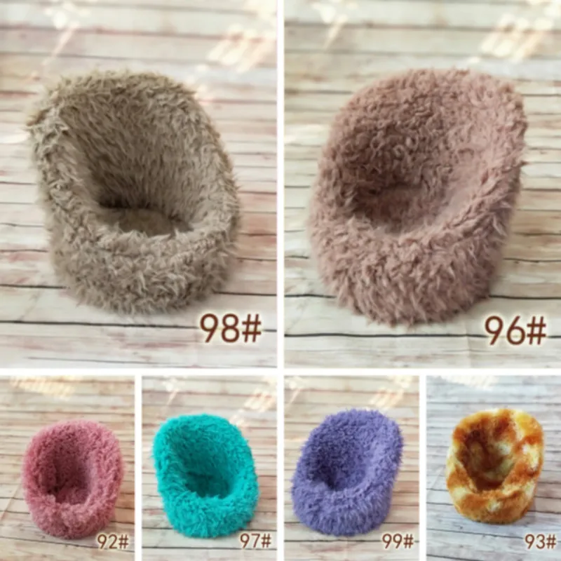 Newborn Photo Seats Baby Photography Props Infant Posing Sofa Studio Container Shoot Accessories Many Colors | Детская одежда и