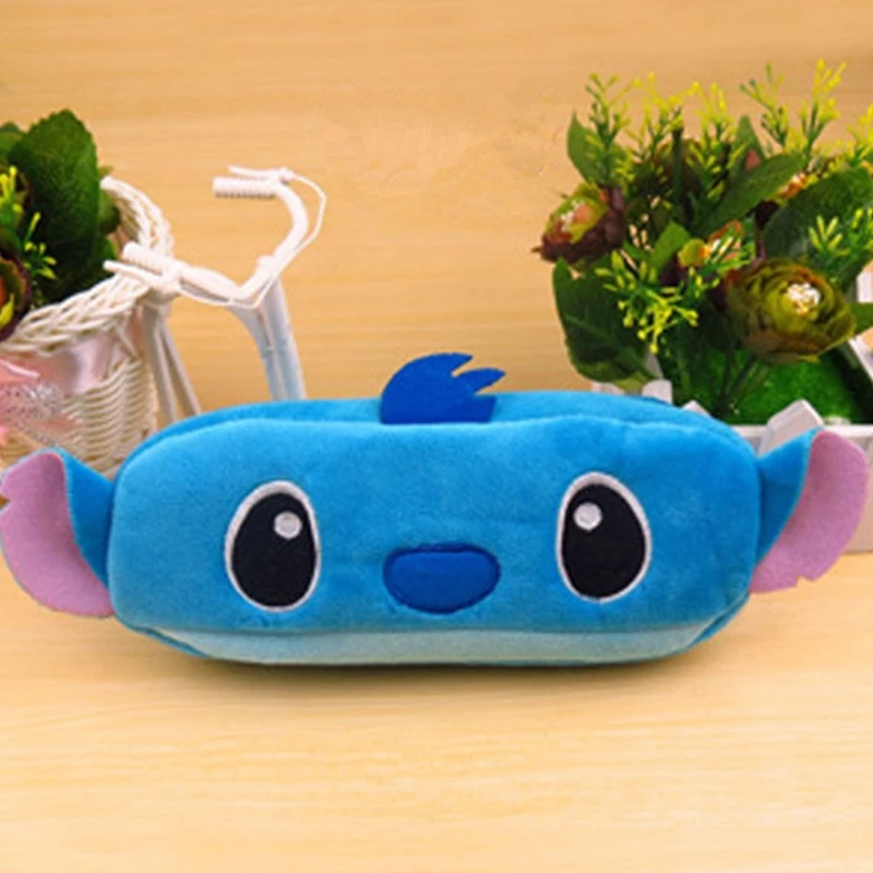 

Fashion Cartoon Dog Velvet Purse Pencil Case Plush Pouch Storage Pen Bag Wallet Stationery Pencilcase Makeup Cosmetic Handbag