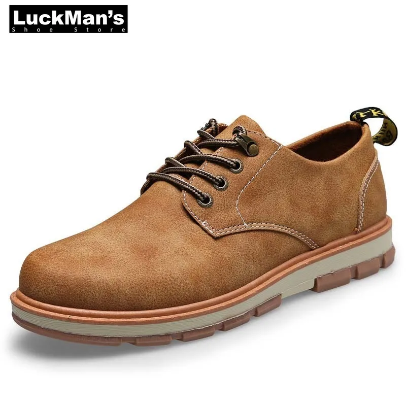 

Men Casual Shoes PU Leather Shoes Male Work British Breathable Board Shoes Lace-up Footwear Brown Black Blue Size 44