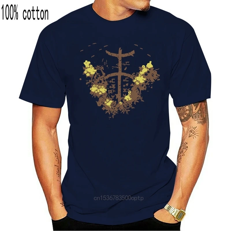 Camiseta de manga corta para hombre y mujer, camisa clásica con diseño de árbol Vintage de Amazigh Roots, nueva